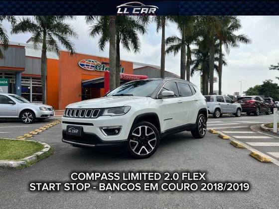 JEEP COMPASS 2.0 16V FLEX LIMITED AUTOMÁTICO JEEP COMPASS 2.0 16V FLEX LIMITED AUTOMÁTICO